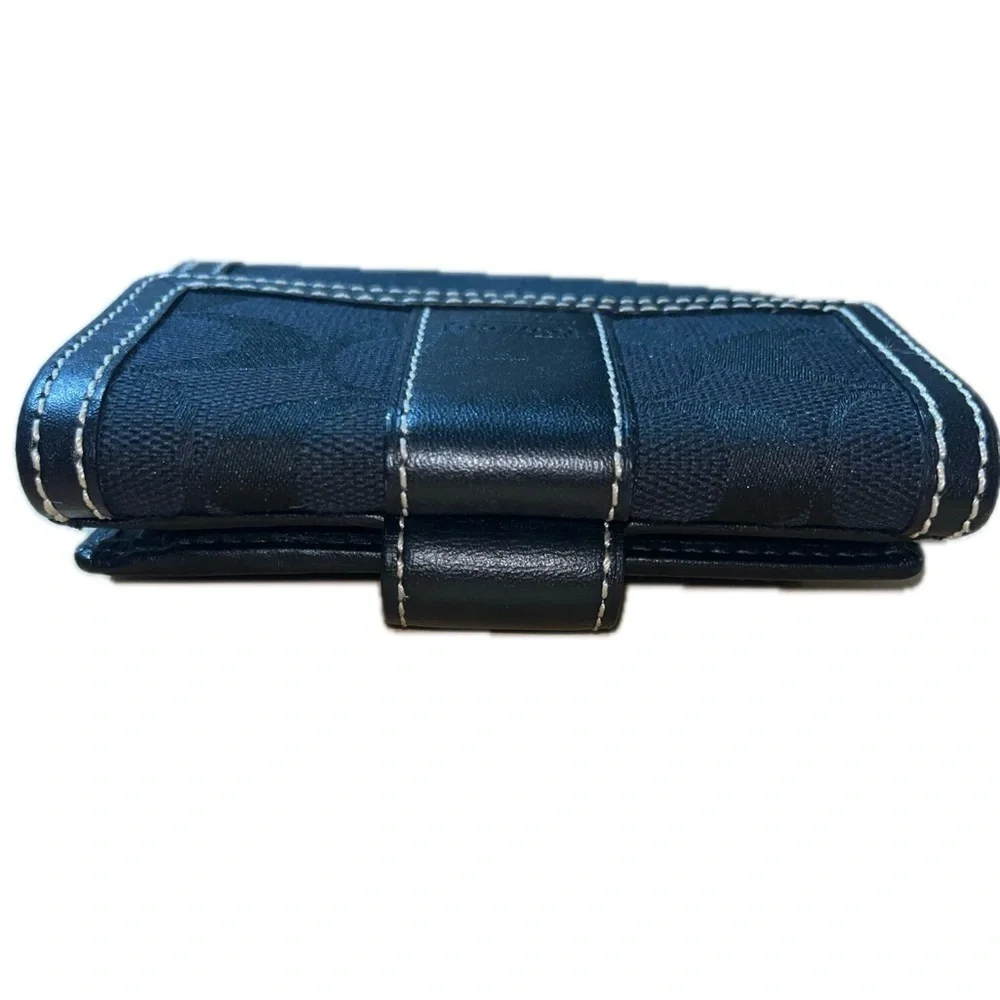 Coach Black Signature Wallet